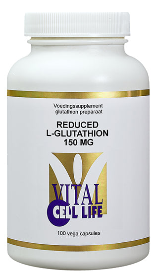 Vital Cell Life Reduced L-Glutathion 150mg 100 Vegetarische capsules