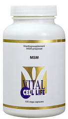 Vital Cell Life MSM 100.00 Vegetarische capsules