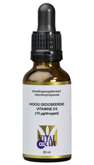 Vital Cell Life Vitamine D3 15mcg druppels 30.00 Milliliter
