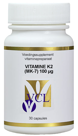 Vital Cell Life Vitamine K2 MK7 100mcg 30 Vegetarische capsules
