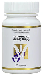 Vital Cell Life Vitamine K2 MK7 100mcg 30 Vegetarische capsules