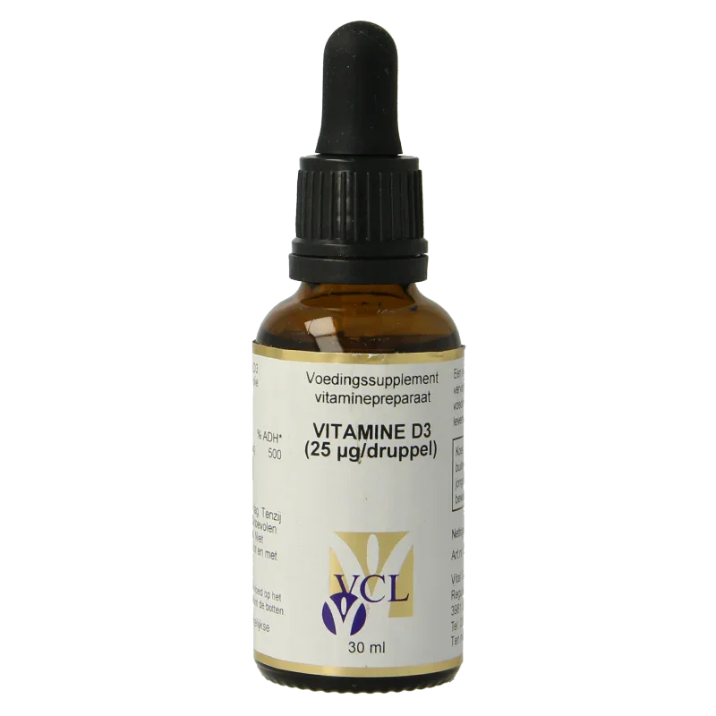 Vital Cell Life Vitamine D3 25mcg druppels 30 Milliliter