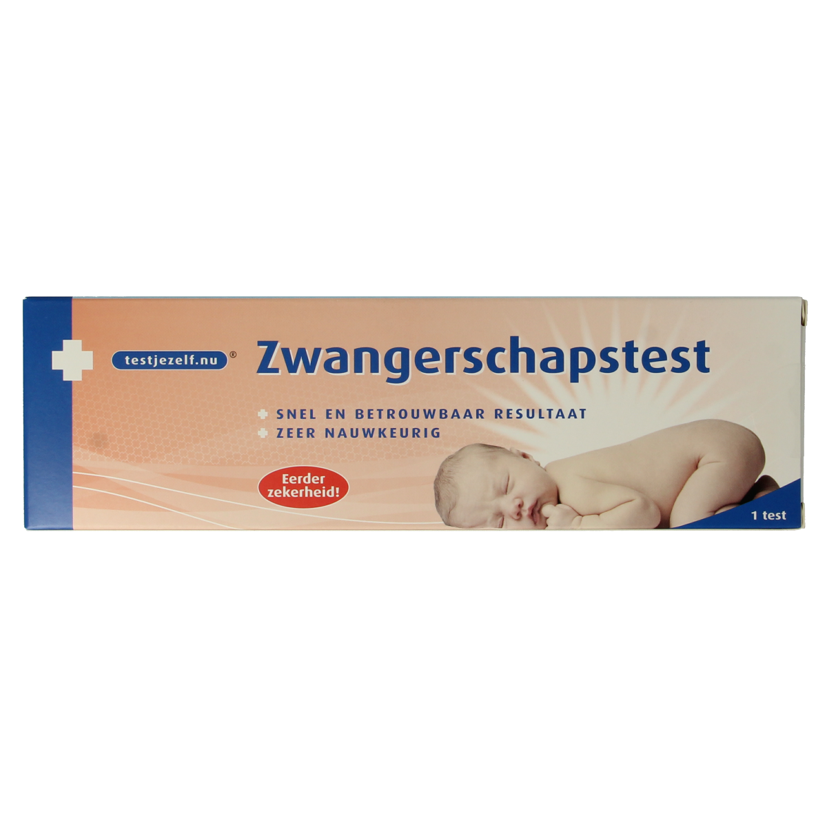 Testjezelf.nu Zwangerschapstest (midstream) 1.00 Stuks