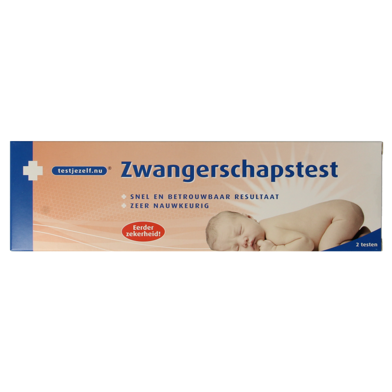 Testjezelf.nu Zwangerschapstest (Midstream) 2.00 Stuks