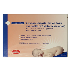Testjezelf.nu Zwangerschapstest casette 3 Stuks