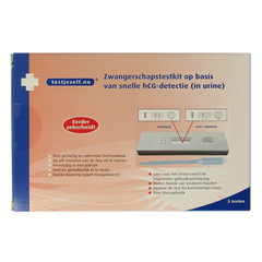 Testjezelf.nu Zwangerschapstest casette 3 Stuks