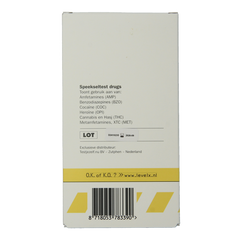 Testjezelf.nu Speeksel drugstest level x 1 Stuks