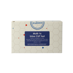 Testjezelf.nu Multi 16 drugstest cup urine 1 Stuks