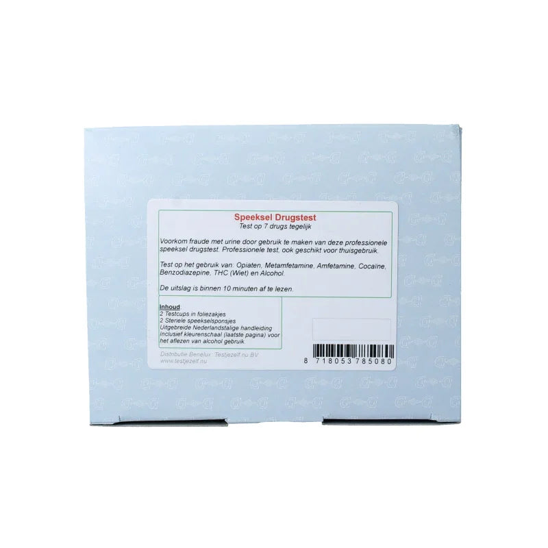 Testjezelf.nu Speeksel drugstest 7 2 Stuks