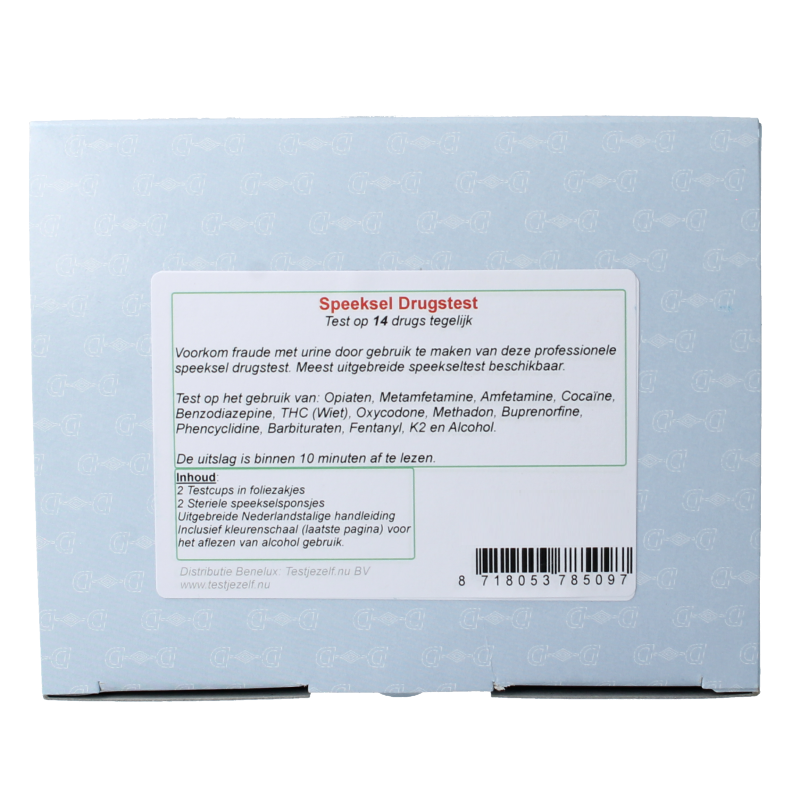 Testjezelf.nu Speeksel drugstest 14 2 Stuks