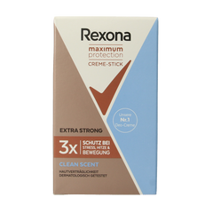 Rexona Deodorant stick woman max prot clean scent 45 Milliliter