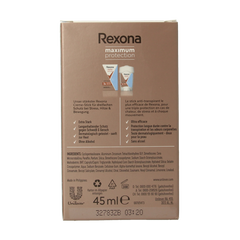 Rexona Deodorant stick woman max prot clean scent 45.00 Milliliter