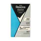 Rexona Deodorant stick men max protect clean scent 45 Milliliter
