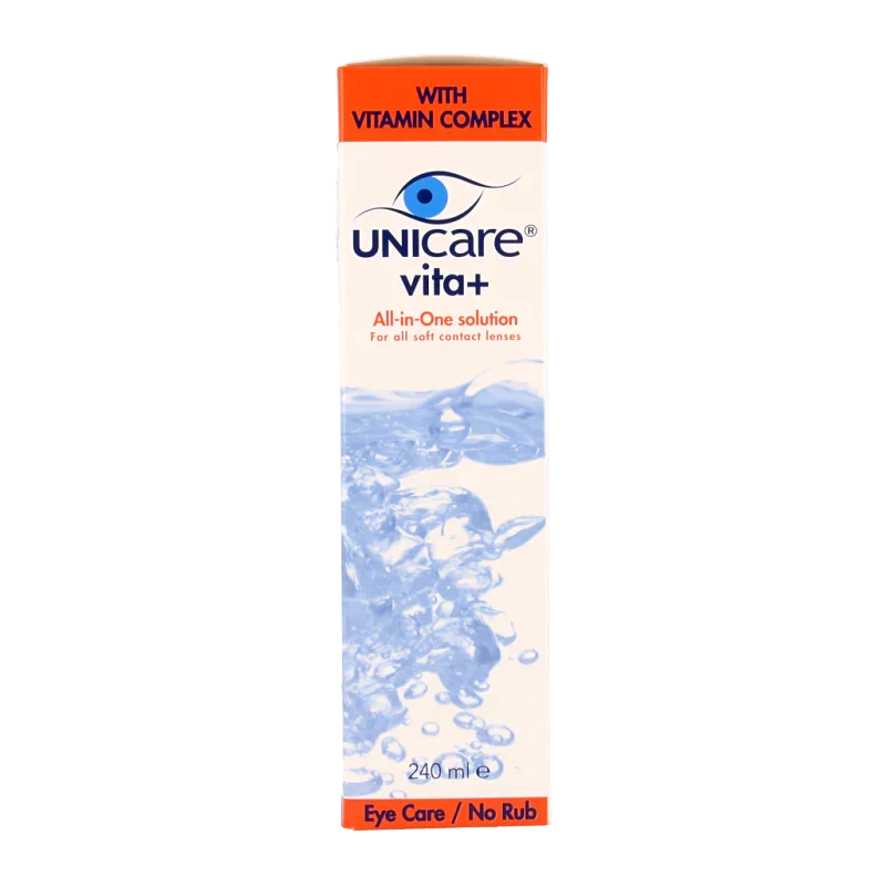 Unicare Vita+ Alles in een zachte lenzenvloeistof 240 Milliliter