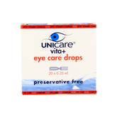 Unicare Vita+ eye care oogdruppels 0.35ml 20.00 Ampullen