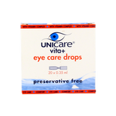 Unicare Vita+ eye care oogdruppels 0.35ml 20 Ampullen