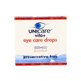 Unicare Vita+ eye care oogdruppels 0.35ml 20 Ampullen