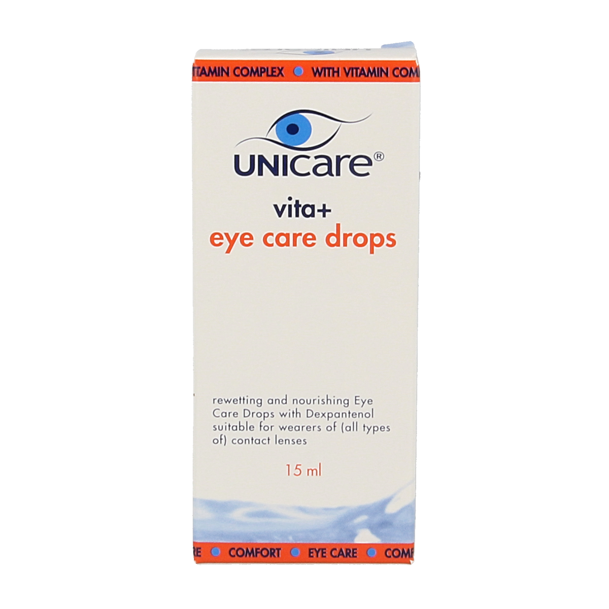 Unicare Vita+ eye care oogdruppels 15.00 Milliliter