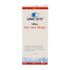 Unicare Vita+ eye care oogdruppels 15 Milliliter