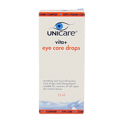 Unicare Vita+ eye care oogdruppels 15 Milliliter