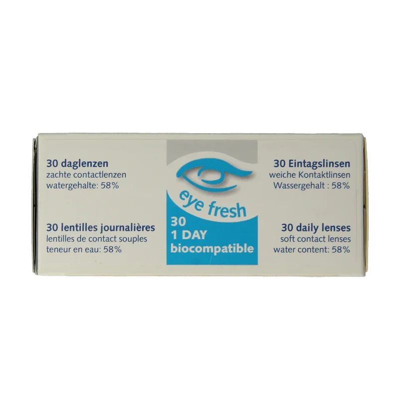 Eyefresh Daglenzen -1.25 30 Stuks