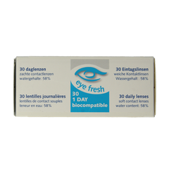 Eyefresh Daglenzen -1.25 30 Stuks