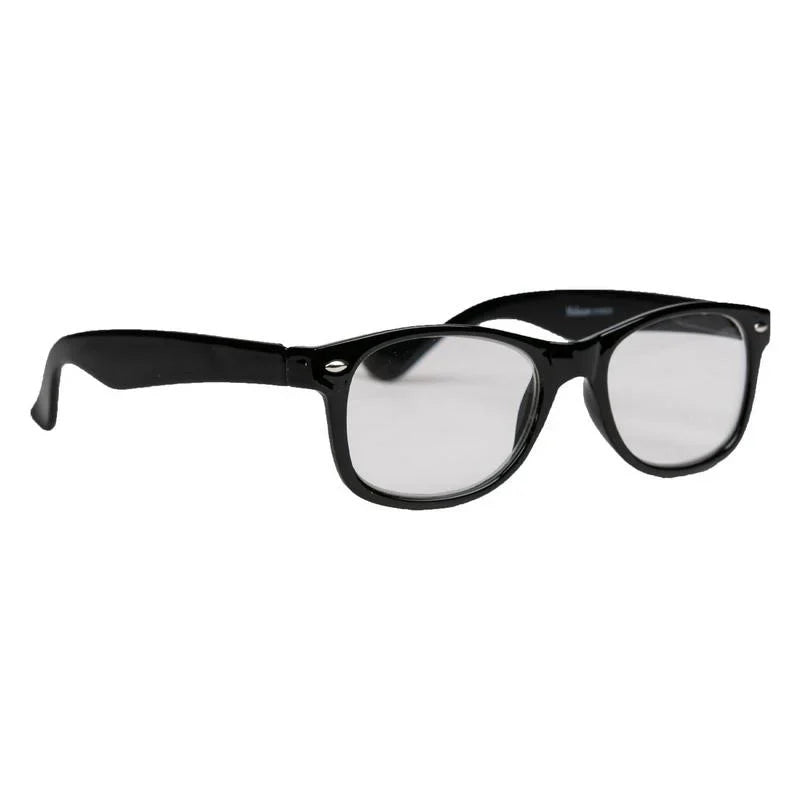 Melleson Eyewear Leesbril wayfarer glans zwart +1.00 1 Stuks