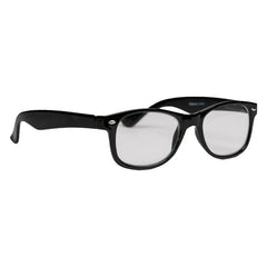 Melleson Eyewear Leesbril wayfarer glans zwart +1.00 1 Stuks