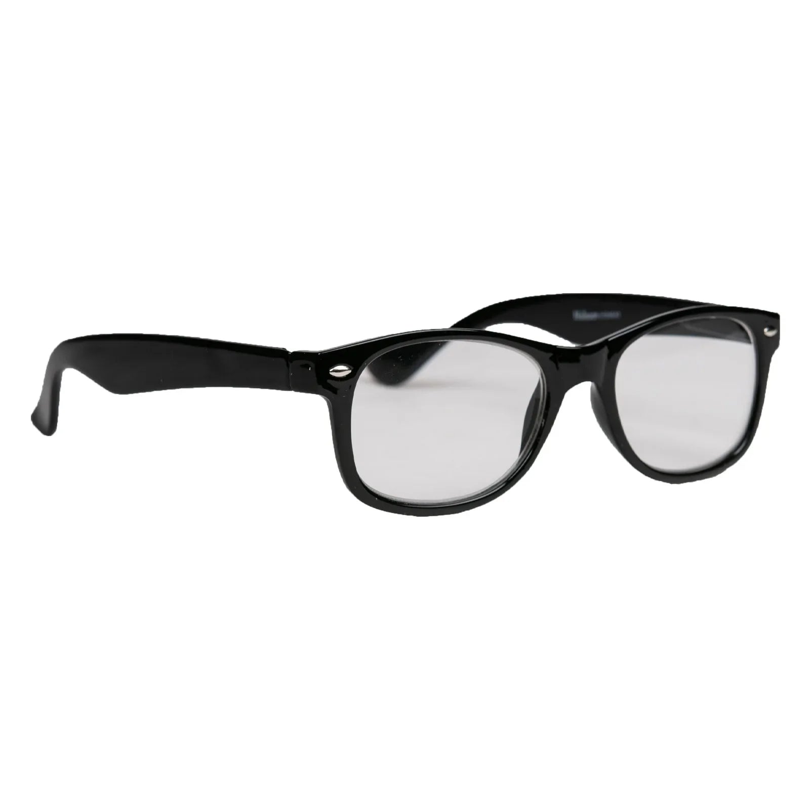 Melleson Leesbril wayfarer glans zwart +3.00 1 Stuks