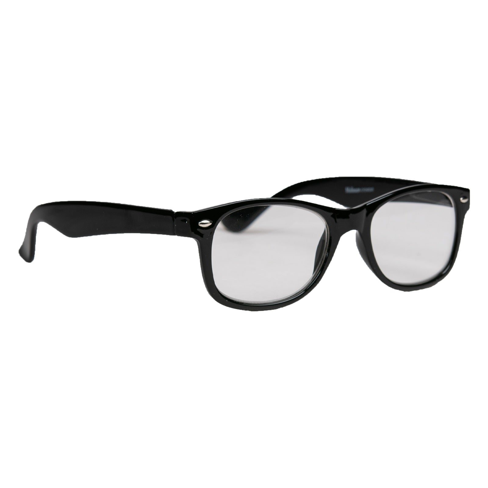Melleson Leesbril wayfarer glans zwart +3.00 1 Stuks