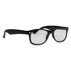 Melleson Leesbril wayfarer glans zwart +3.00 1.00 Stuks