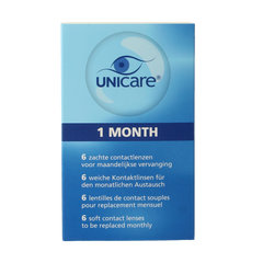 Unicare Maandlenzen -3.00 6 Stuks