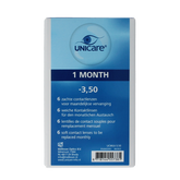 Unicare Maandlenzen -3.50 6 Stuks