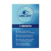 Unicare Maandlenzen -3.75 6 Stuks
