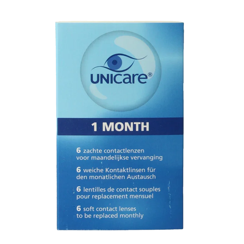 Unicare Maandlenzen -5.25 6 Stuks