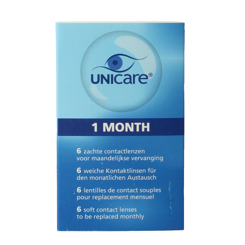Unicare Maandlenzen -5.25 6 Stuks