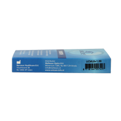 Unicare Maandlenzen +1.00 6 Stuks