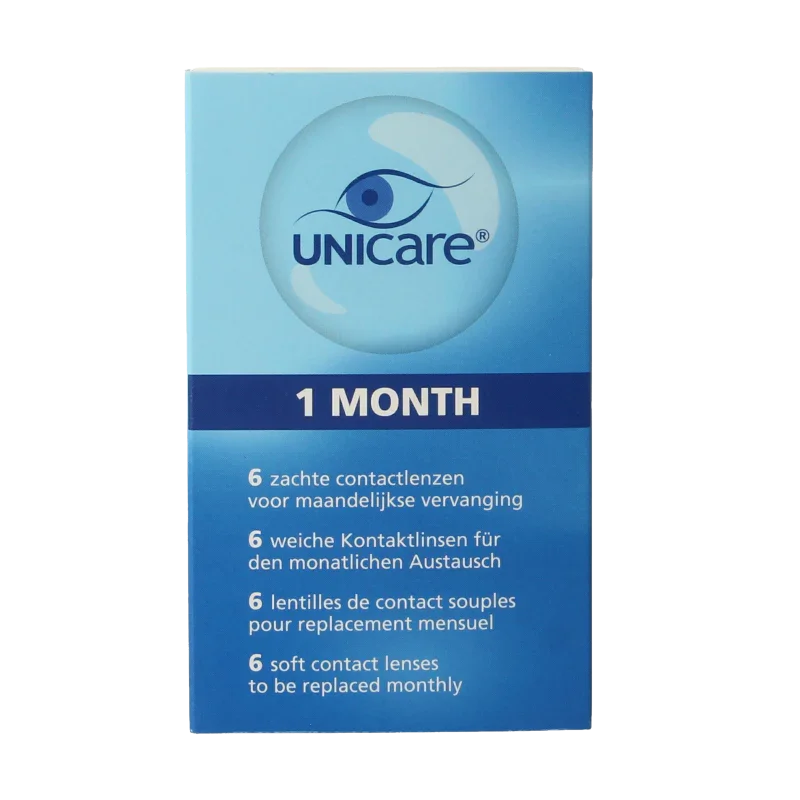Unicare Maandlenzen +1.75 6 Stuks