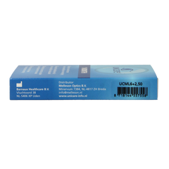 Unicare Maandlenzen +2.50 6.00 Stuks