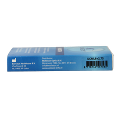 Unicare Maandlenzen +2.75 6 Stuks