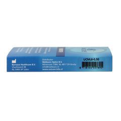 Unicare Maandlenzen -0.50 6 Stuks