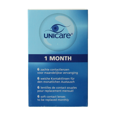 Unicare Maandlenzen -7.50 6 Stuks