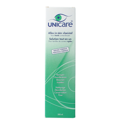 Unicare Alles-in-een vloeistof harde lenzen 200.00 Milliliter