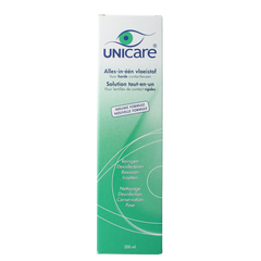 Unicare Alles-in-een vloeistof harde lenzen 200 Milliliter