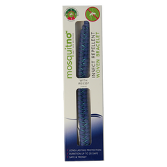 Mosquitno Insect repellent bracelet woven 1 Stuks