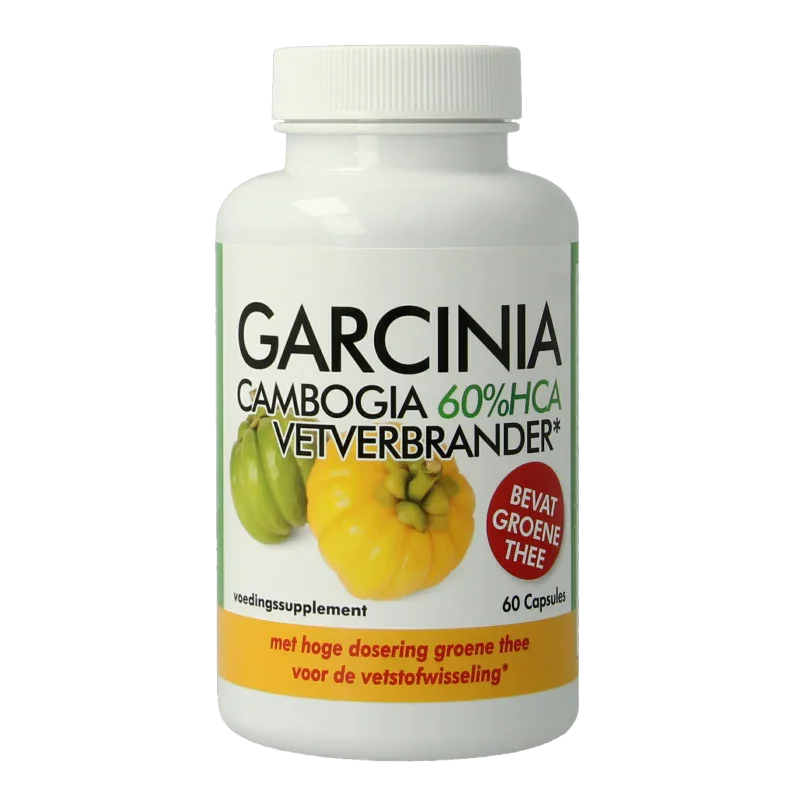Natusor Garcinia cambogia 60% HCA vetverbrander 60 Capsules