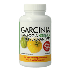 Natusor Garcinia cambogia 60% HCA vetverbrander 60.00 Capsules