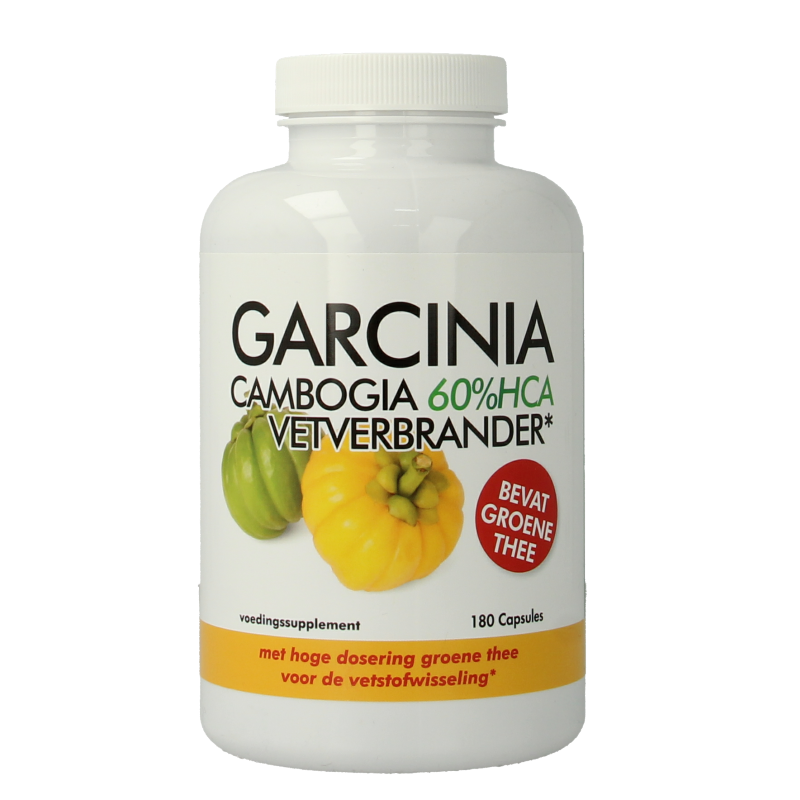 Natusor Garcinia cambogia 60% HCA vetverbrander 180 Capsules