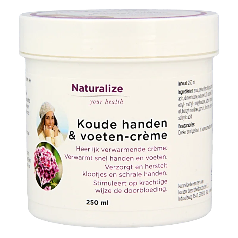 Naturalize Koude handen en voeten creme 250 Milliliter