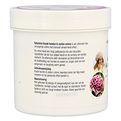 Naturalize Koude handen en voeten creme 250.00 Milliliter